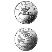 Lithuania 2010 1 Litas 600th Anniversary of the Battle of Grunwald