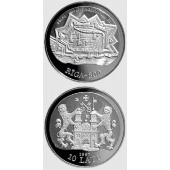 Latvia 1997 Riga 800: 17th century