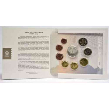 San Marino 2010 Euro coins BU set with 5 euro silver coin