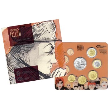 San Marino 2013 Euro coins BU set with 5 euro silver coin