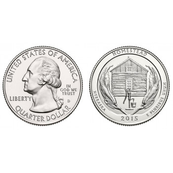 USA 2015 Quarter Homestead D