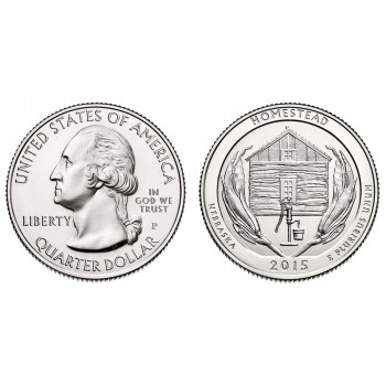 USA 2015 Quarter Homestead P