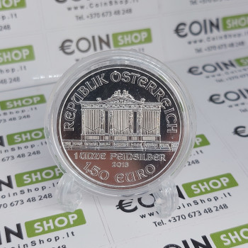 Austria 2013 1.5 euro Vienna Philharmonic 1 oz colored