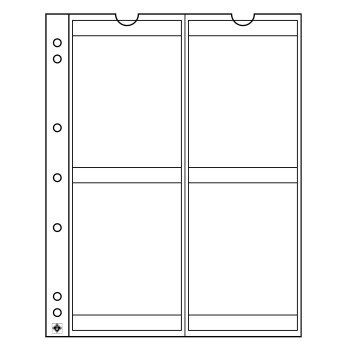 Leuchtturm coin sheets NUMIS for 66mm coins