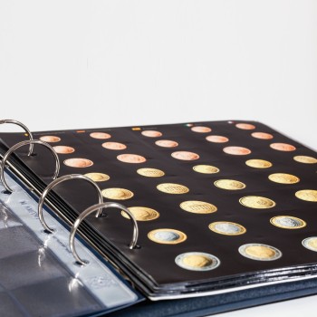 Leuchtturm Interleaves replacement inserts for OPTIMA Euro coin album Leuchtturm Interleaves replacement inserts for OPTIMA Euro coin album