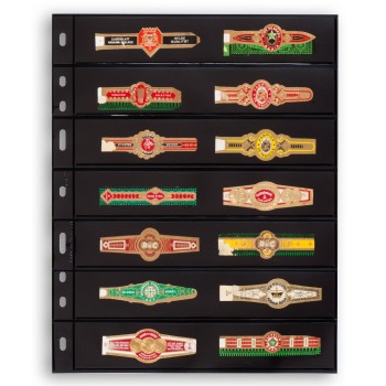 Leuchtturm sheets OPTIMA 7 way division black