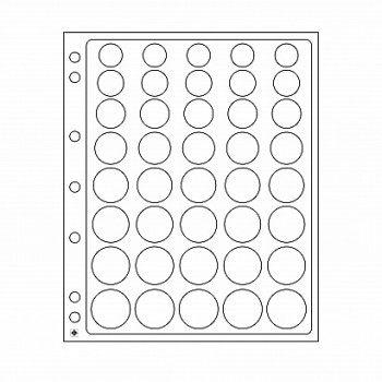 Leuchtturm sheets ENCAP for coins in capsulas