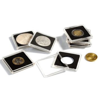 Leuchtturm square coin capsules QUADRUM (10mm.-41mm.)