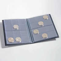 Leuchtturm coin Wallet with 8 coin sheets each for 12 coins Leuchtturm coin Wallet with 8 coin sheets each for 12 coins