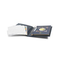 Leuchtturm coin album VISTA including slipcase with sheets