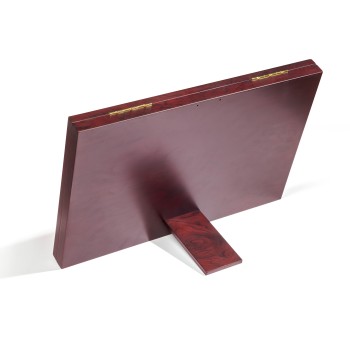 Leuchtturm militaria vitrine with glass lid and display function