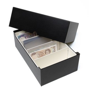 Leuchtturm LOGIK archive box for 500 banknotes