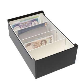 Leuchtturm LOGIK archive box for 500 banknotes