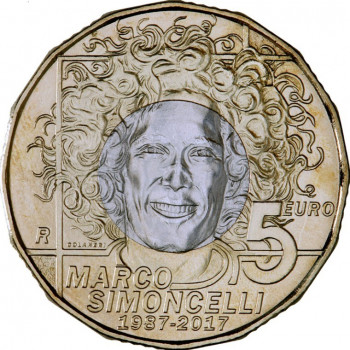 San Marino 2017 5 euro Marco Simoncelli