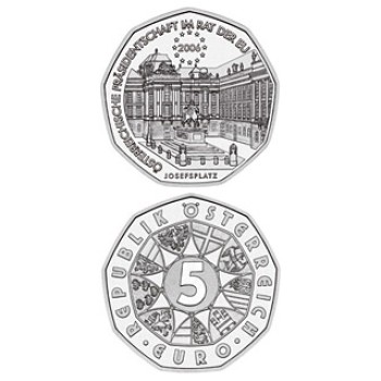 Austria 2006 5 euro EU Presidency BU