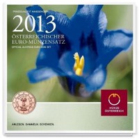 Austria 2013 Euro coins BU set