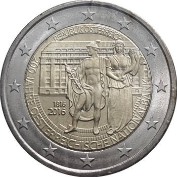 Austria 2016 200 Years National Austria Bank