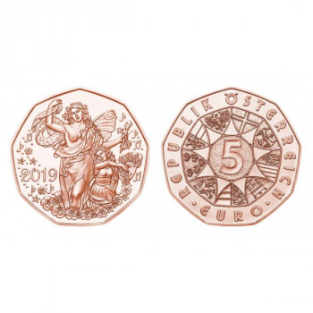 Austria 2019 5 euro New Year