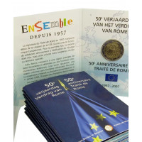 Belgium 2007 50th anniversary of the Treaty of Rome COINCARD