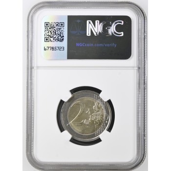 Belgium 2008 Human Rights NGC MS65