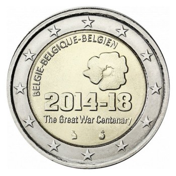 Belgium 2014 Centenary of the start of the First World War