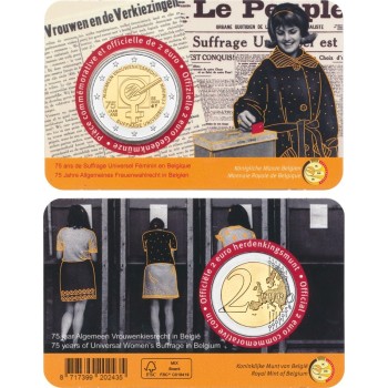 Belgium 2023 75 years women's suffrage in Belgium