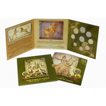 Cyprus 2012 Euro coins BU set with commemorative TYE coin