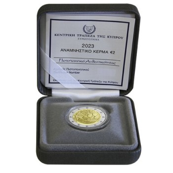 Cyprus 2023 60th Anniversary of the Founding of the Central Bank Cyprus PROOF