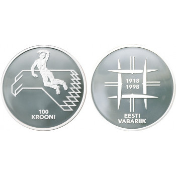 Estonia 1998 Republic of Estonia 80 100 Kroon