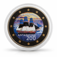 Estonia 2020 200th anniversary of the discovery of Antarctica colored