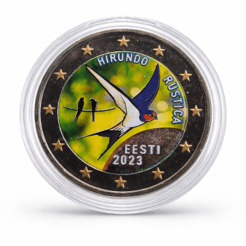 Estonia 2023 Estonian national bird the swalow colored