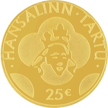 Estonia 2025 Hanseatic Tartu 25 euro