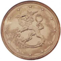 Finland 2000 0.01 cent