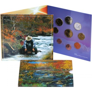 Finland 2003 Euro coin BU set Lapin