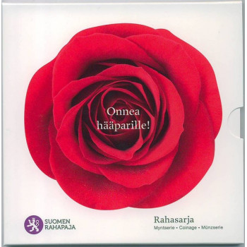 Finland 2010 Euro coins BU set Wedding