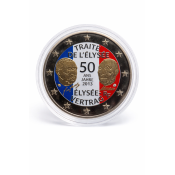France 2013 50th anniversary of the signing of the Elysee Treaty COLORED