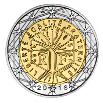 France 2016 2 euro