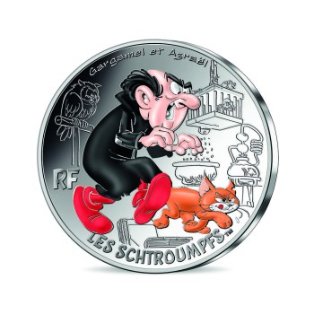 France 2020 10 euro Gargamel and Azrael