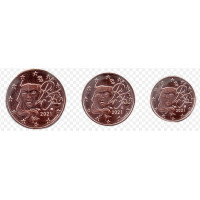 France 2021 Euro coin mini set