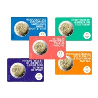 France 2022 Summer Olympics Paris 2024 5 colors