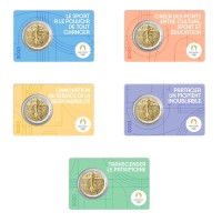 France 2023 Summer Olympics Paris 2024 5 colors