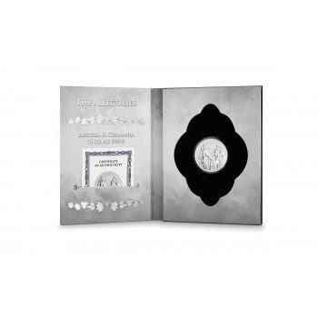 Germania mint 2021 50 Mark Austria & Germania 10 oz Ag999