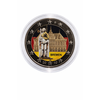 Germany 2010 Federal state of Bremen (any random mint) COLORED