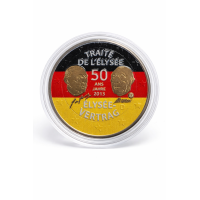 Germany 2013 50th anniversary of the signing of the Élysée Treaty COLORED (any random mint)