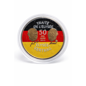 Germany 2013 50th anniversary of the signing of the Élysée Treaty COLORED (any random mint)