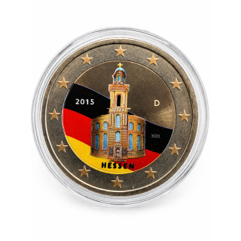 Germany 2015 Hessen (any random mint) COLORED