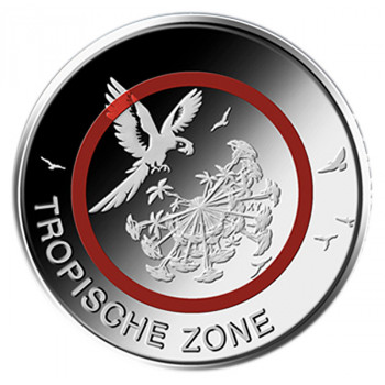 Germany 2017 5 euro Tropical zone A D F G J 
