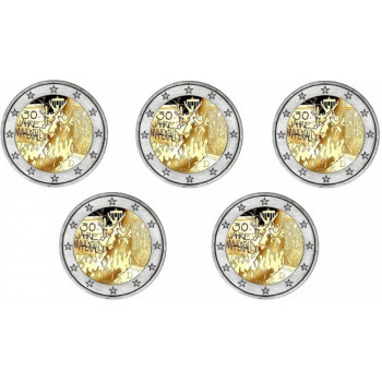 Germany 2019 30 Anniversary of Berlin Wall Fall A D F G J Germany 2019 30 Anniversary of Berlin Wall Fall A D F G J