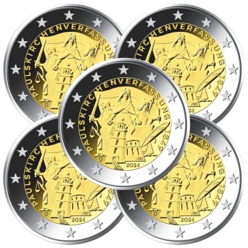 Germany 2024 The Frankfurt Constitution or Constitution of St. Paul's Church A D F G J 