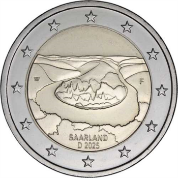 Germany 2025 Saarland Any random mint
